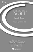cover Dodi Li SATB choral sheet music cover